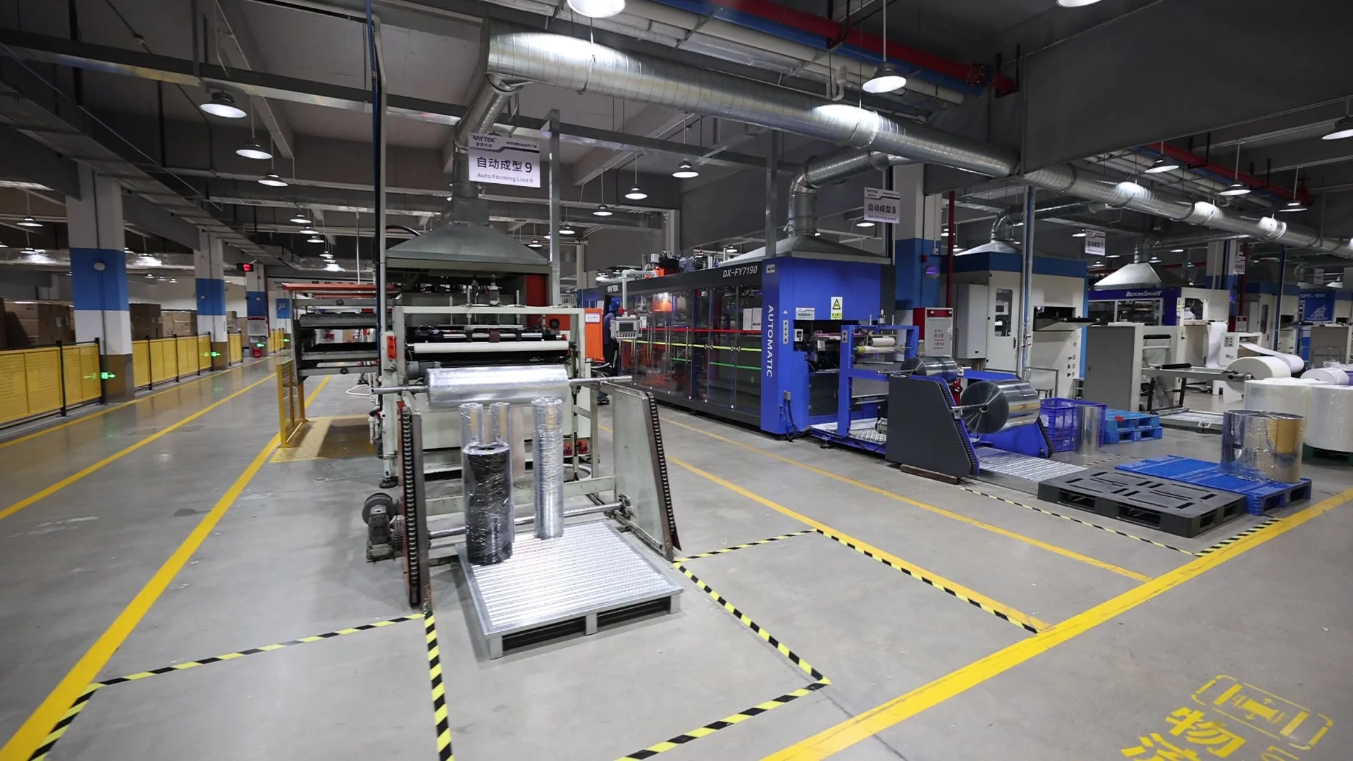 Raytek automated forming lines in Dongguan